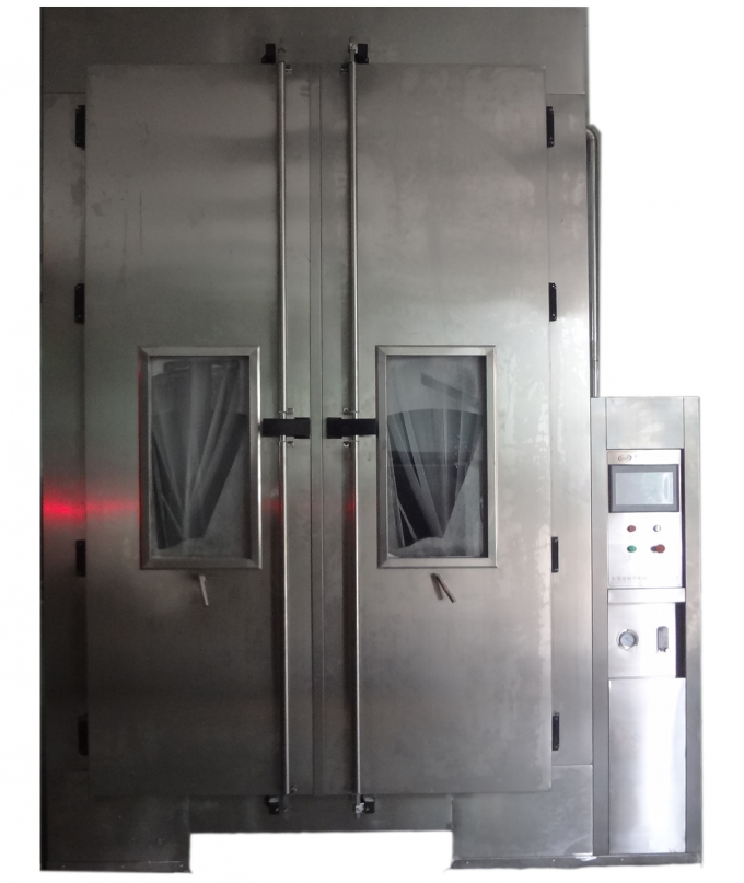 Matériel standard militaire 0 d'acier inoxydable de la chambre SUS304 d'essai de la poussière