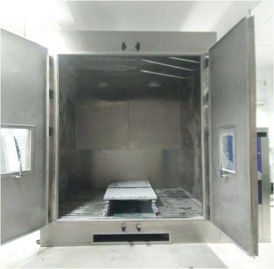 Matériel standard militaire 1 d'acier inoxydable de la chambre SUS304 d'essai de la poussière