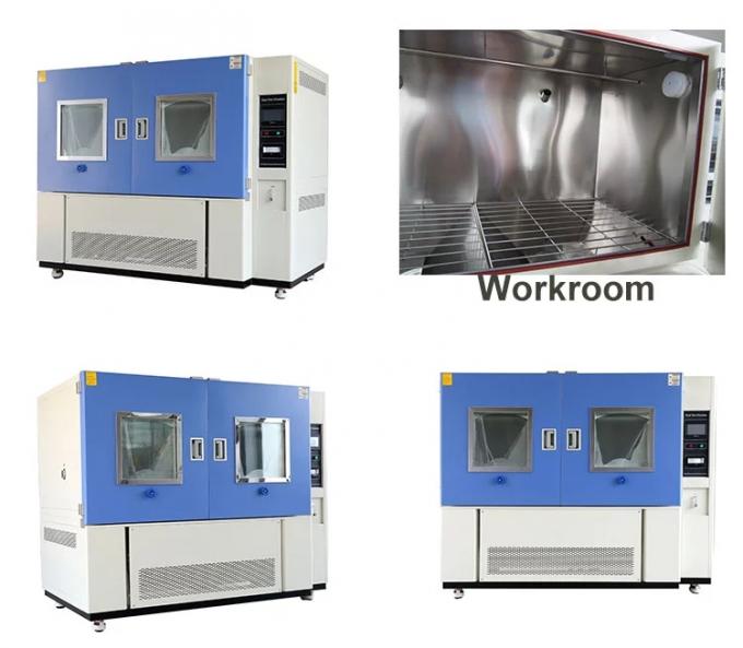 Chambre d'essai de la poussière du CEI 60529 IP5X6X/machine 0 essai concernant l'environnement