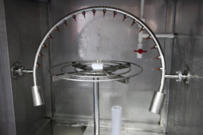 Pluie verticale et chambre de oscillation 0 de l'égouttement IPX1234 d'essai intégrée par tube d'acier inoxydable