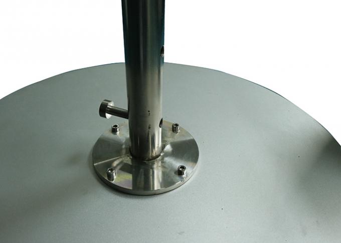Équipement de test tournant rabattable de protection d'entrée d'étape de 600mm avec la taille ajustable indépendante 0 de la boîte de contrôle 150KG