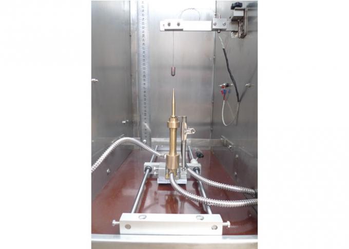 Appareillage d'essai de flamme du fil électrique IEC60320-1-2 pour la combustion verticale 0