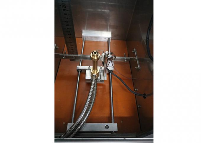 Équipement d'essai de l'inflammabilité IEC60332, verticale de câble unique brûlant la chambre électrique 1000w 1 d'essai de contrôle de ³ de 1 M